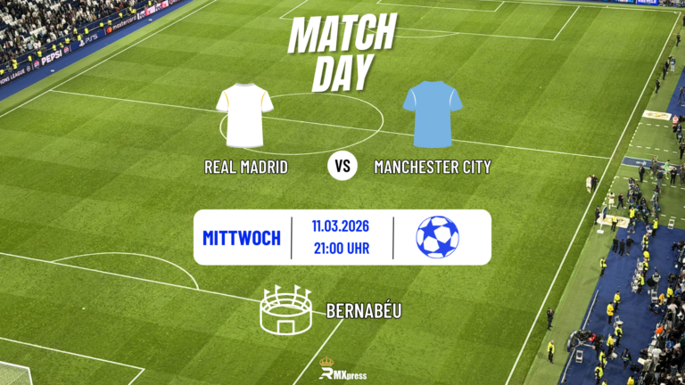 CL-Kracher: Ersatzgeschwächtes Real Madrid empfängt Manchester City