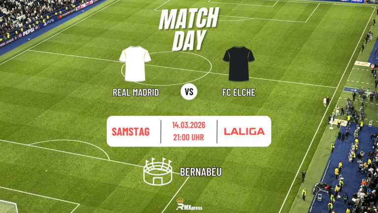 Real Madrid vor Elche: Pflichtaufgabe zwischen Champions League und Titelrennen