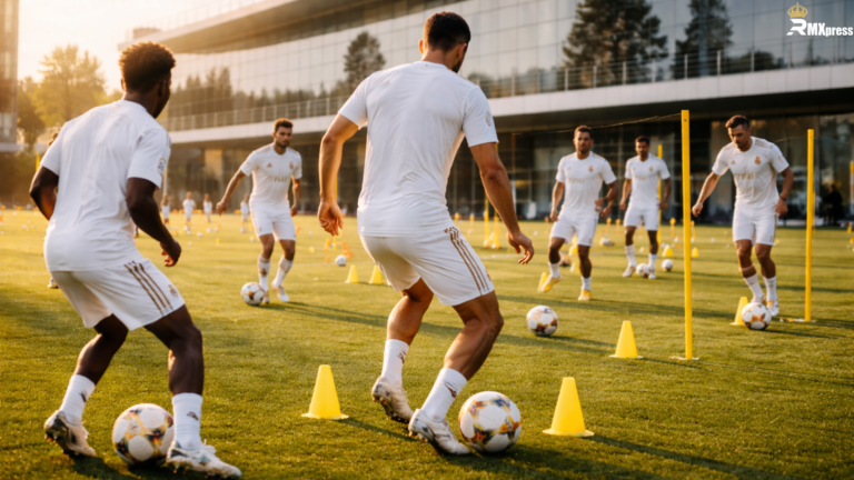 Abschlusstraining vor Betis mit Asencio