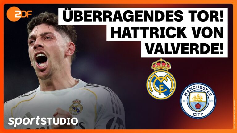 Highlights CL Achtelfinal-Hinspiel Real Madrid 3:0 Manchester City