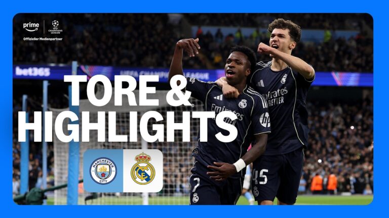 Highlights CL Achtelfinal-Rückspiel Manchester City 1:2 Real Madrid