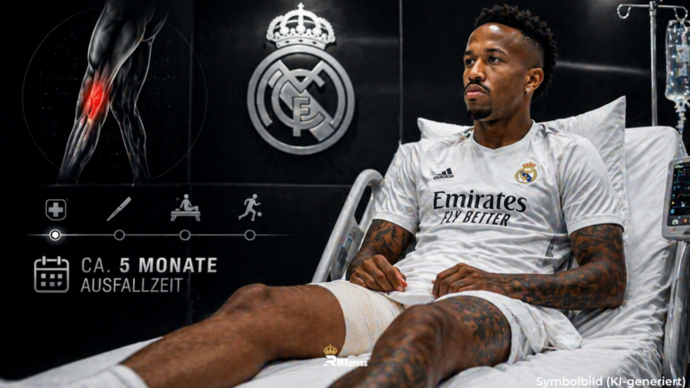 Schock für Real Madrid: Éder Militão muss operiert werden