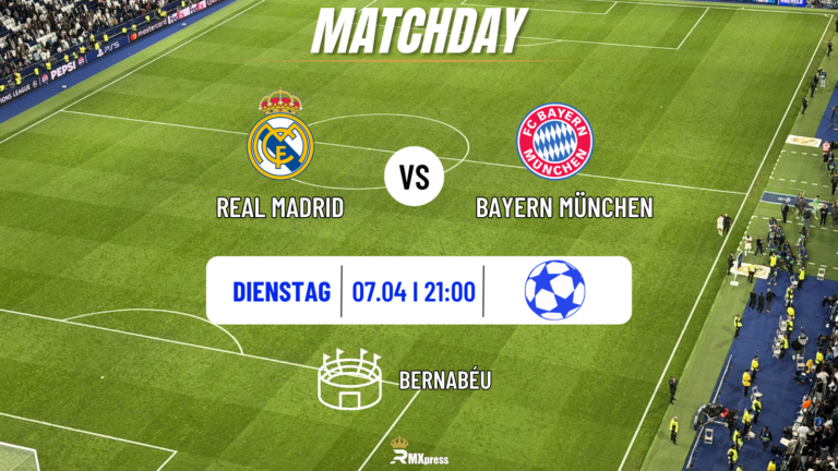 Showdown im Bernabéu: Real Madrid empfängt Bayern zum Giganten-Duell