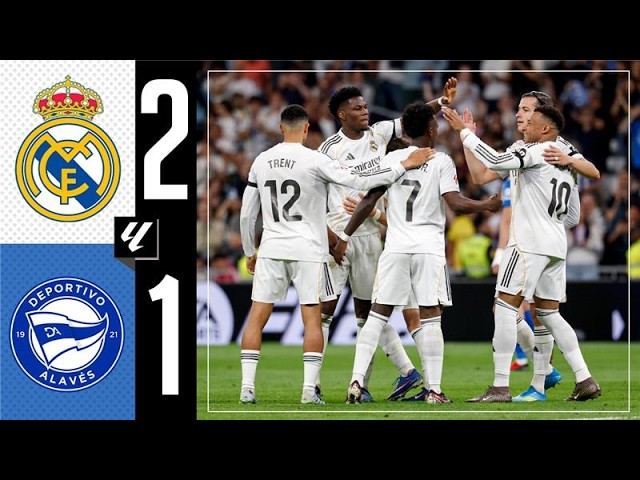 Highlights 33. LaLiga Spieltag – Real Madrid 2:1 Deportivo Alavés