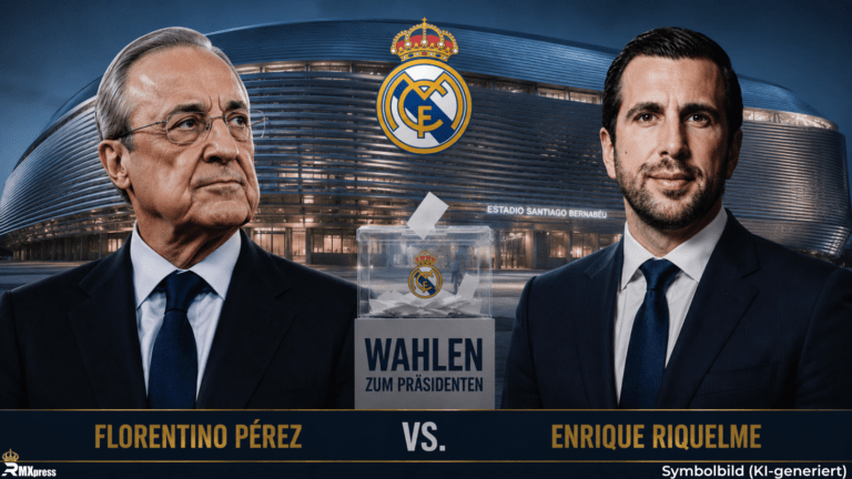 Offiziell: Präsidentschaftswahlen bei Real Madrid — Enrique Riquelme fordert Florentino Pérez heraus