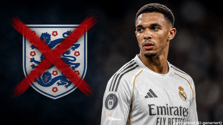 Nächster Rückschlag für Trent: Real-Star nicht für Englands WM-Kader nominiert