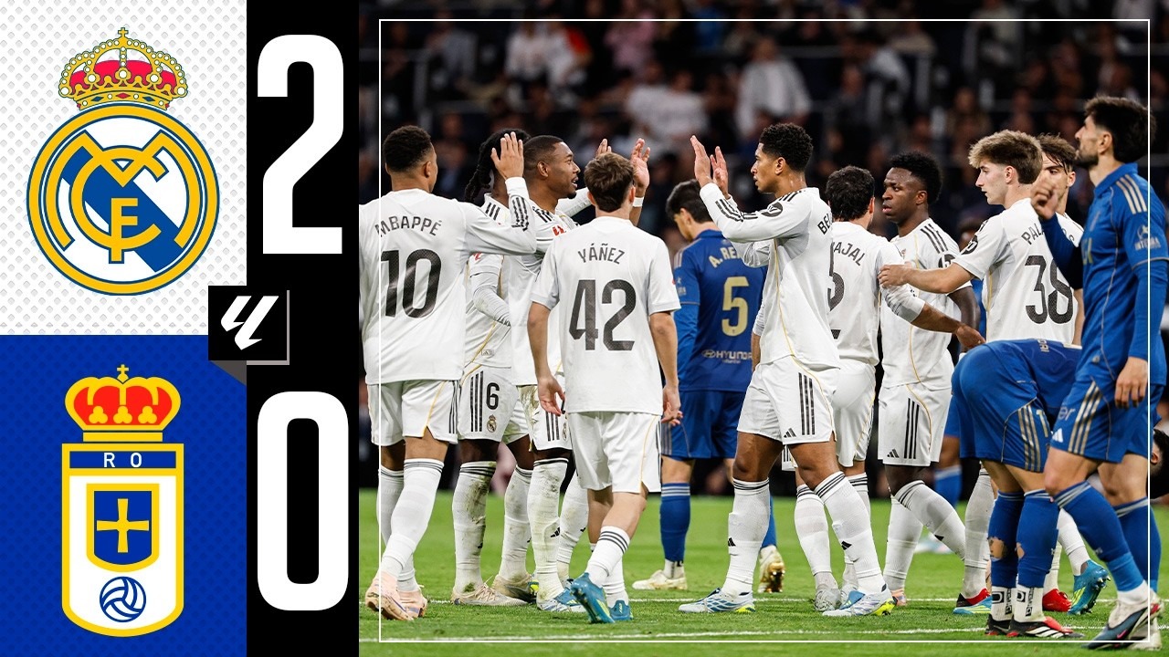 Highlights 36. LaLiga Spieltag – Real Madrid 2:0 Real Oviedo