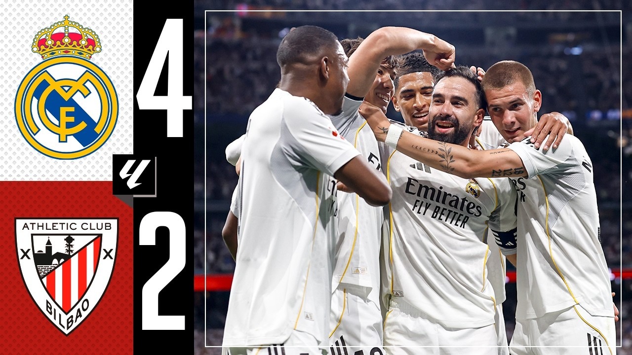 Highlights 38. LaLiga Spieltag – Real Madrid 4:2 Athletic Club