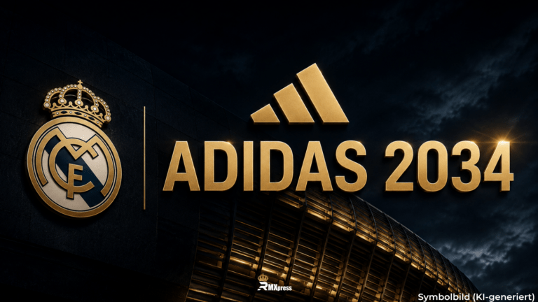 Nächster Millionen-Deal perfekt: Real Madrid verlängert auch mit Adidas