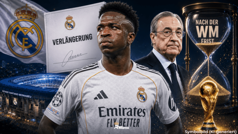 Vinícius-Verlängerung wird zur Geduldsprobe: Real Madrid setzt Frist nach der WM