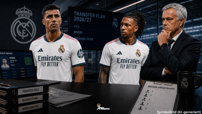 Real Madrid vor entscheidenden Transferwochen: Rodri, Olise und Abgänge im Fokus