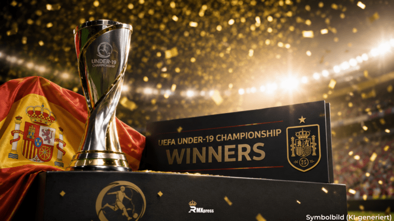 Spanien gewinnt die U19-EM: Sechs Talente von Real Madrid feiern den Titel
