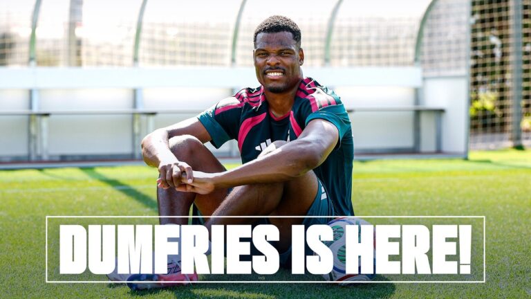 Dumfries absolviert erstes Training bei Real Madrid