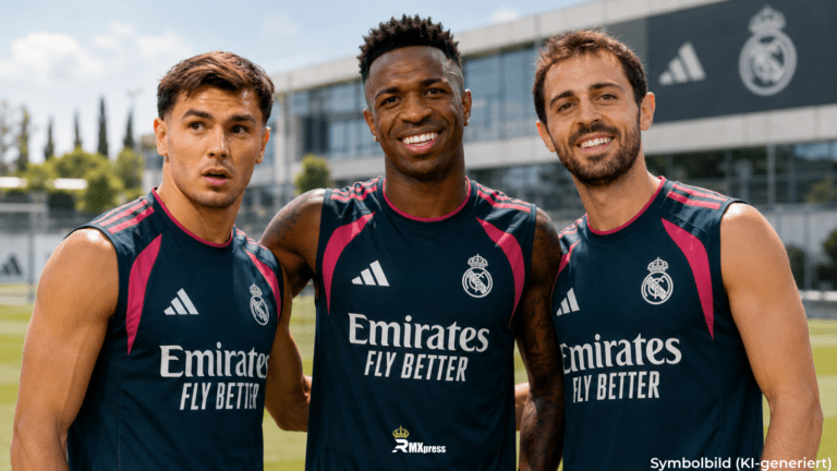 Bernardo Silva, Vinícius Jr. und Brahim steigen bei Real Madrid ins Training ein