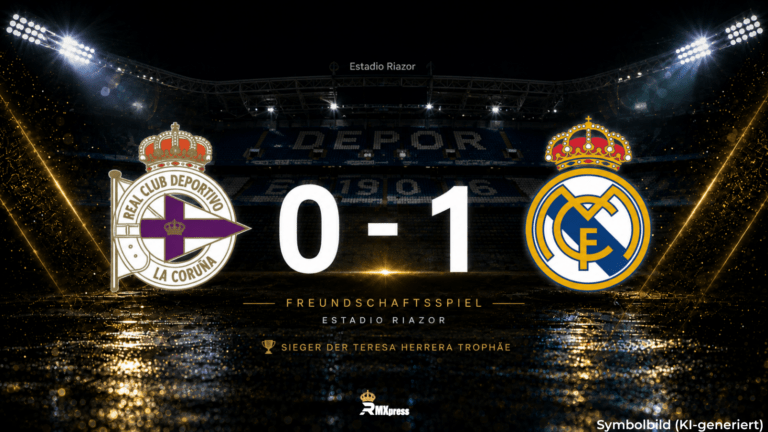 Brahim schießt Real Madrid zum zehnten Teresa-Herrera-Titel