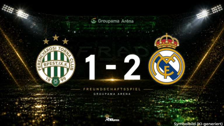 Espí trifft sofort, Bernardo debütiert: Real Madrid schlägt Ferencváros 2:1