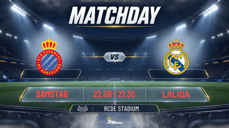 Real Madrid startet bei Espanyol in die neue LaLiga-Saison