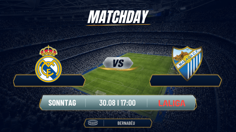 Real Madrid gegen Málaga: Cucurella startet, Güler hat die Nase vorn