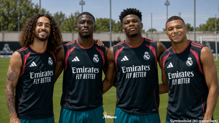 Cucurella, Konaté, Mbappé und Tchouaméni steigen bei Real Madrid ein
