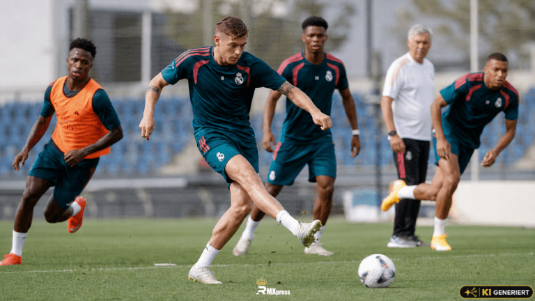 Real Madrid setzt Vorbereitung auf Málaga fort