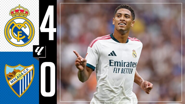 Highlights 3. LaLiga Spieltag – Real Madrid 4:0 Malaga