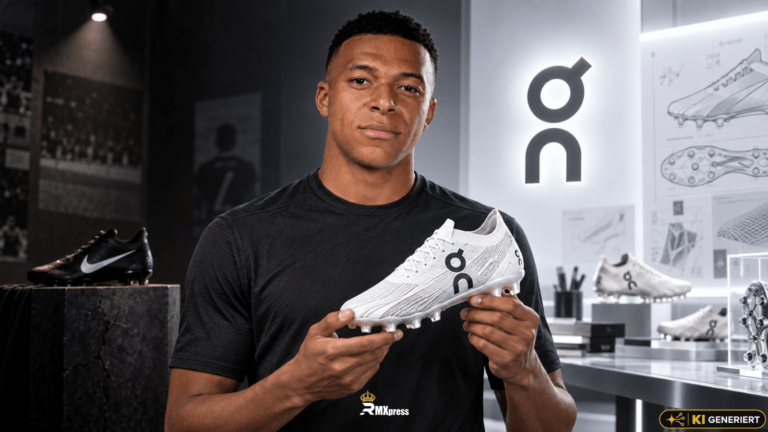 Mbappé verlässt Nike und wird das Gesicht von On im Fußball