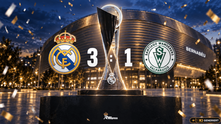 Real Madrid U19 schreibt Geschichte: 3:1 gegen Santiago Wanderers und erster Intercontinental U20 Titel
