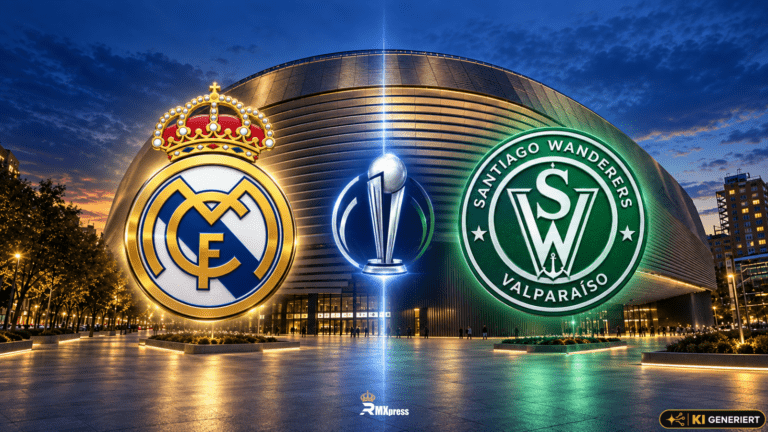 Real Madrid kämpft im Bernabéu gegen die Santiago Wanderers um den U20-Intercontinental Cup