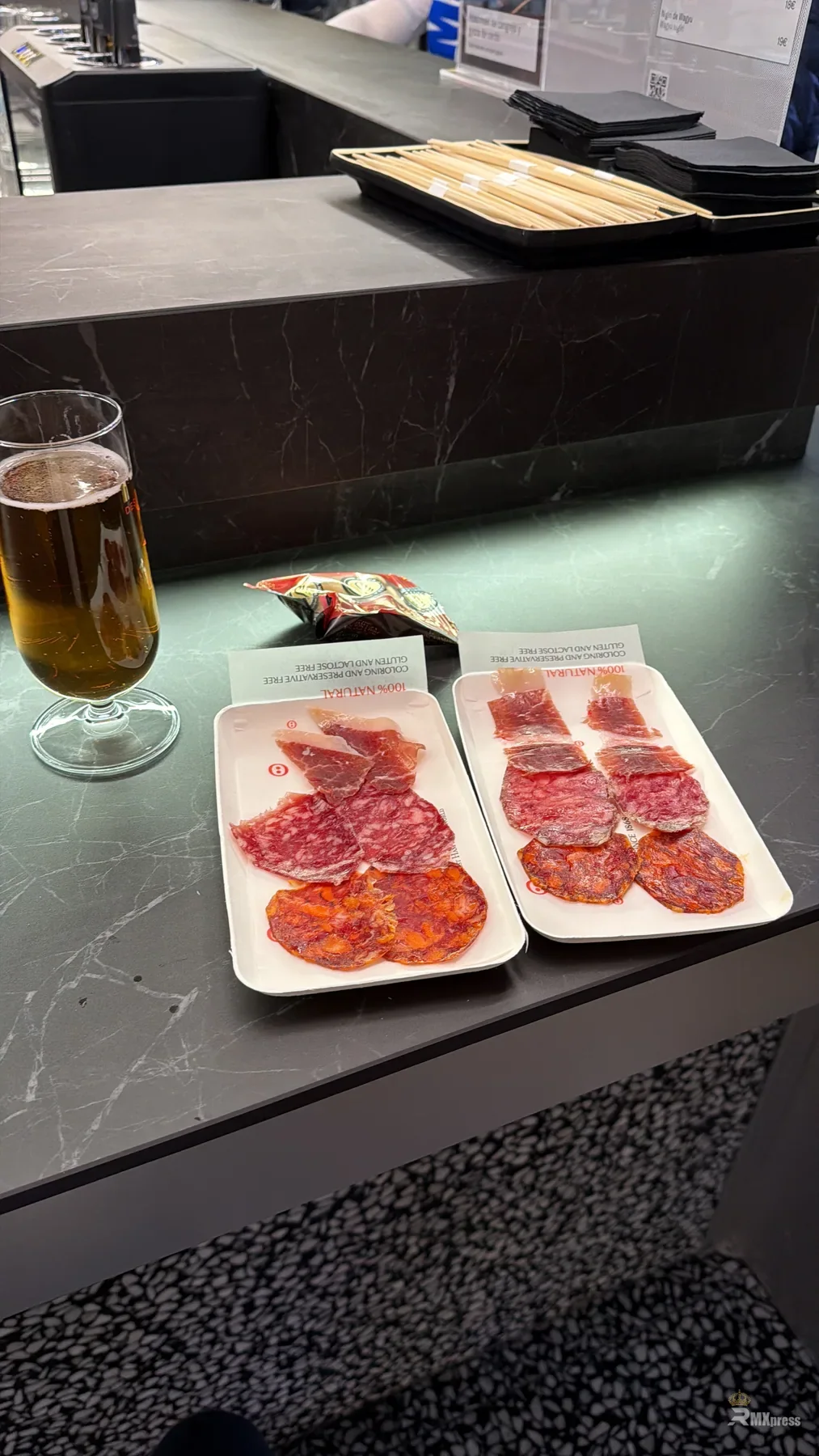 VIP- und Gastronomiebereich am Bernabéu