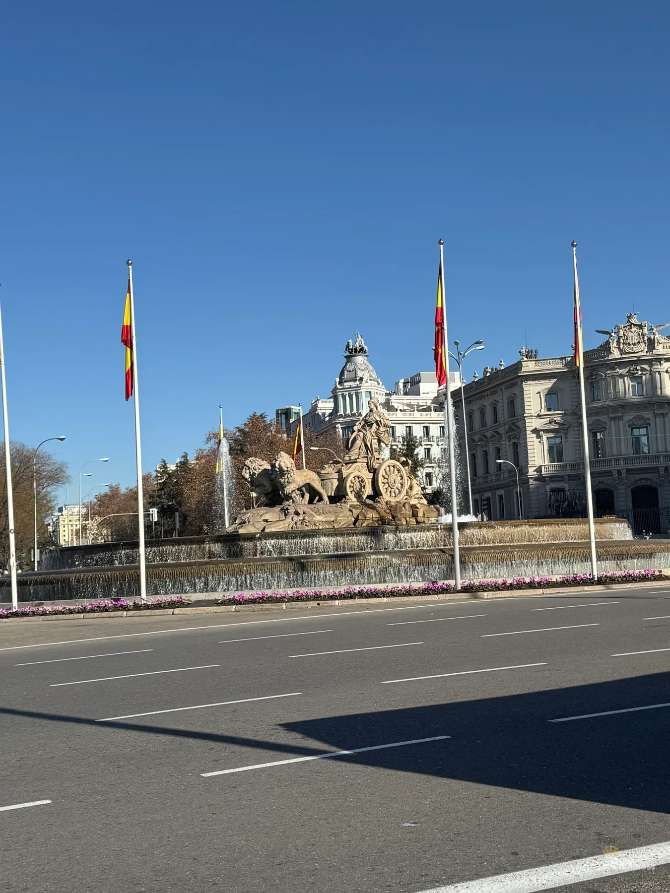 Cibeles-Brunnen in Madrid