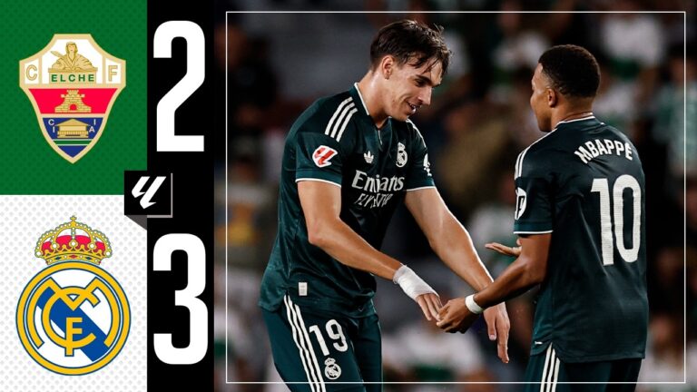 Highlights 6. LaLiga Spieltag – Elche 2:3 Real Madrid