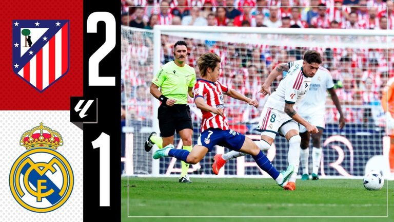 Highlights 7. LaLiga Spieltag – Atlético 2:1 Real Madrid