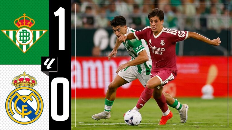 Highlights 4. LaLiga Spieltag – Real Betis 1:0 Real Madrid