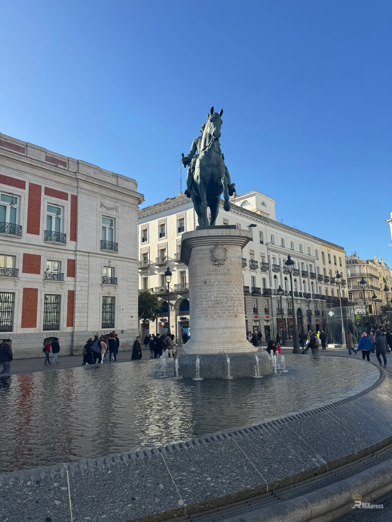 Puerta del Sol in Madrid