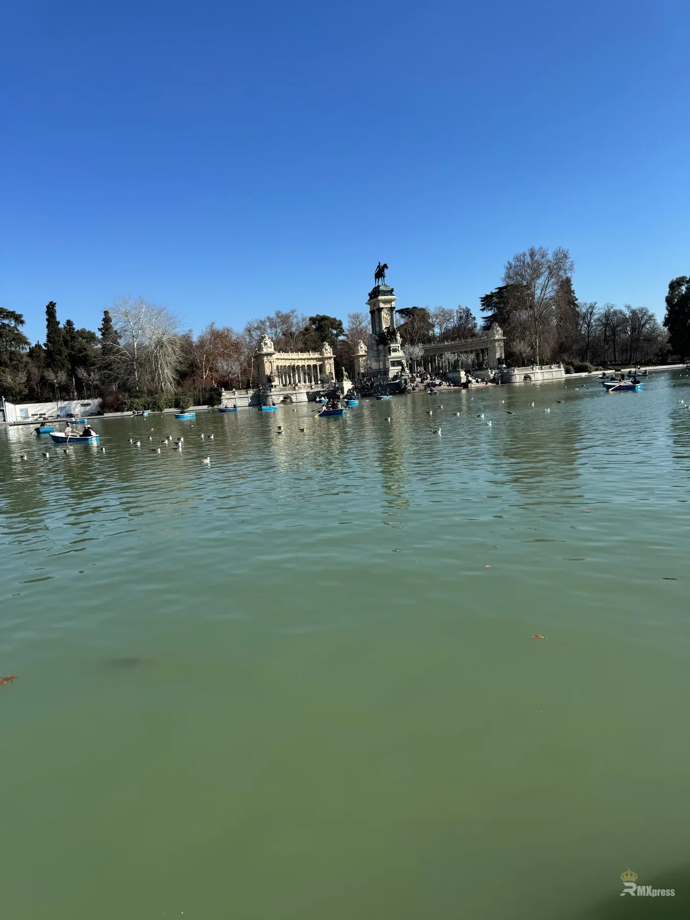 Retiro-Park in Madrid