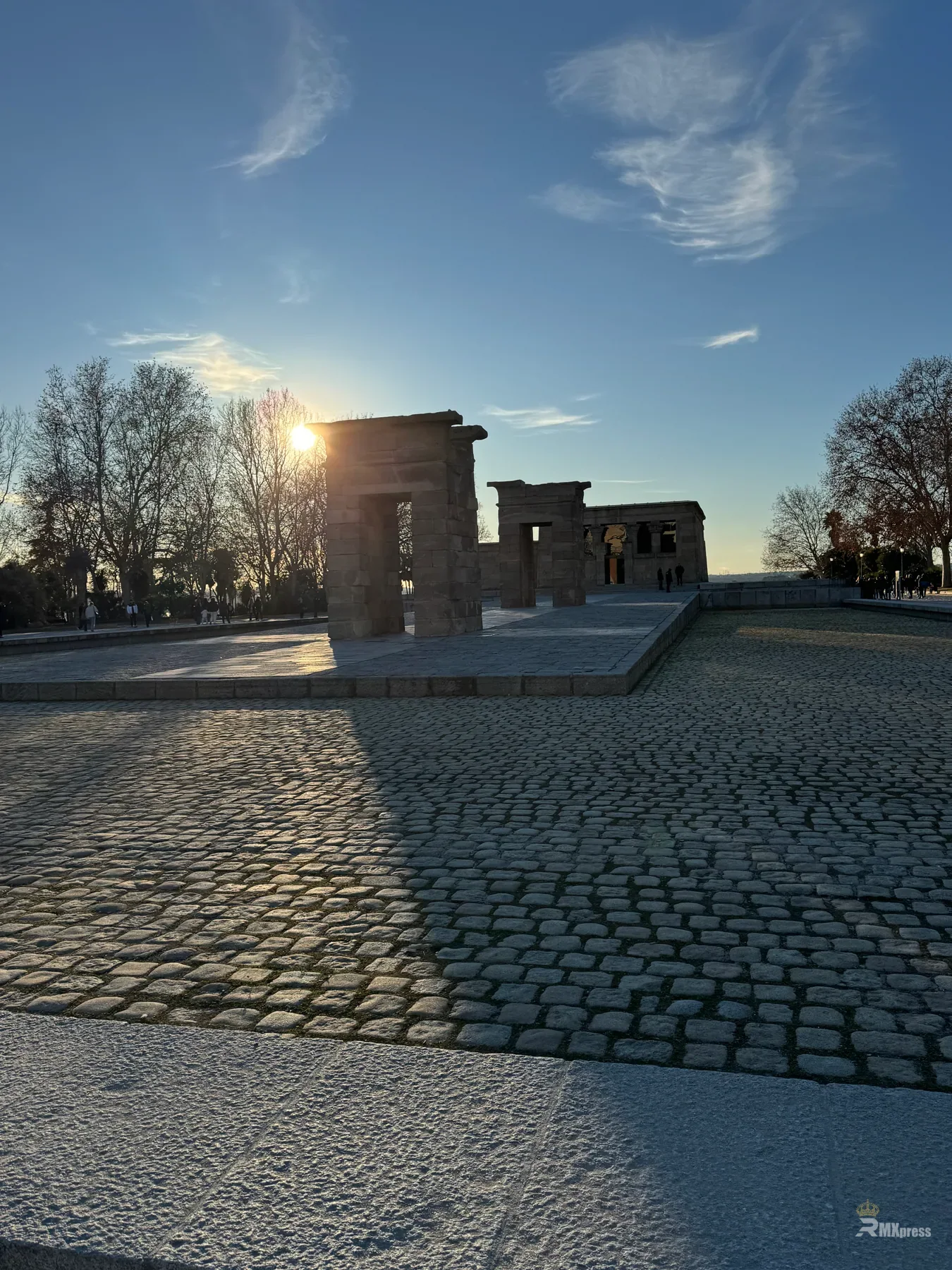 Templo de Debod am Abend