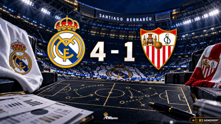 Ist Real Madrid ohne Vinícius besser? Das 4:1 gegen Sevilla wirft neue Fragen auf