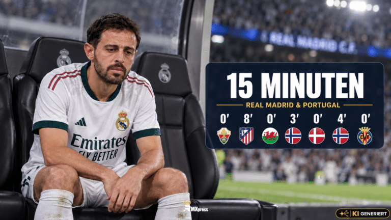 Bernardo Silva plötzlich außen vor: Nur 15 Minuten in den letzten 30 Tagen