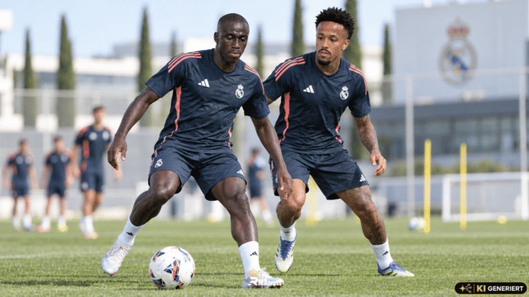 Real Madrid bereitet Rom-Spiel vor – Militão und Mendy im Mannschaftstraining