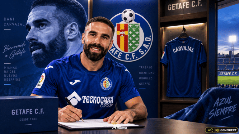 Offiziell: Dani Carvajal unterschreibt bei Getafe CF