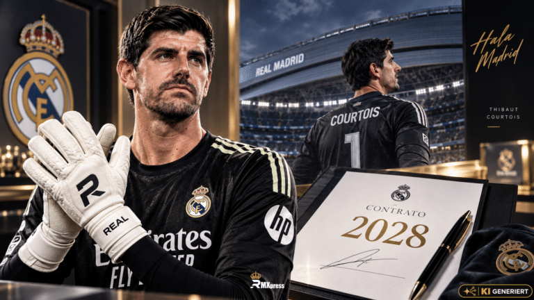 Courtois vor Vertragsverlängerung bei Real Madrid – Einigung bis 2028 steht