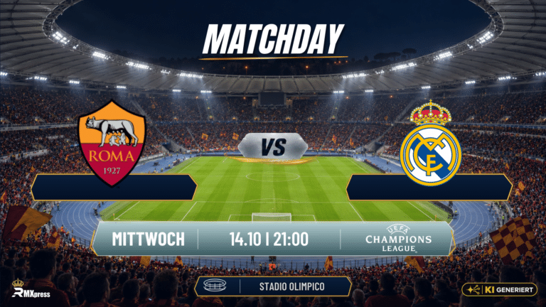 Real Madrid zu Gast in Rom: Mourinho kehrt ins Stadio Olimpico zurück