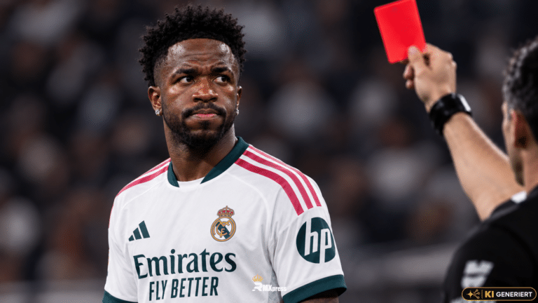 Vier Spiele Sperre für Vinícius: Real Madrid muss im Clásico auf seinen Superstar verzichten