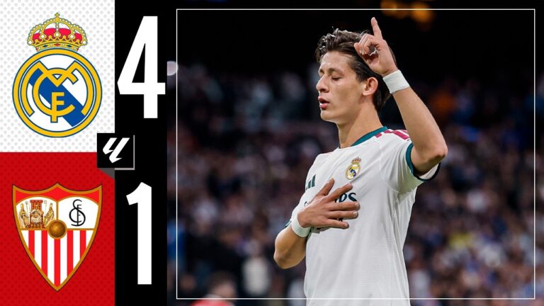 Highlights 9. LaLiga Spieltag – Real Madrid 4:1 FC Sevilla