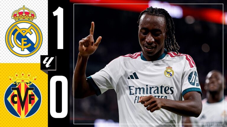 Highlights 8. LaLiga Spieltag – Real Madrid 1:0 Villareal